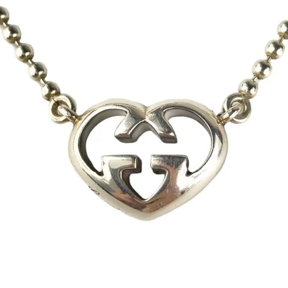 Stunning GUCCI necklace 925 Sterling Silver - Picture 3 of 11